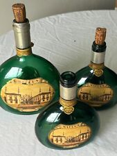 Three Mateus Rose Wine Bottles 1Pt 9oz & 12 oz  (2)  Green picture