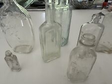 Bottles, old glass.  8, See description.  picture