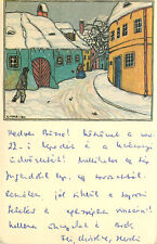 Wiener Werkstatte Postcard Molden Edition 31 Carl Krenek 909 1970s Repro picture