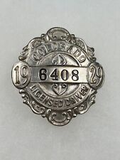 1929 Colorado Chauffeur Badge #6408 picture