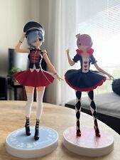 Re: Zero Two Figure Lot Rem And Ram Anime SSS Figures picture