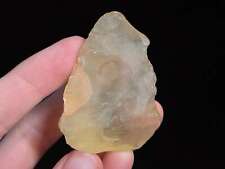 LIBYAN DESERT GLASS, Raw Crystal - Rare, 2A Grade, 27.3g - Healing Stones, 46805 picture