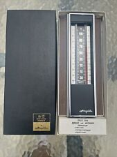 Vintage Airguide Thermometer No. 421-W Indoor & Outdoor New Original Box Chicago picture