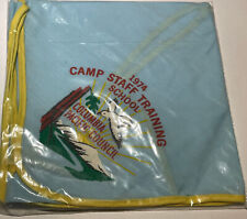 1974 Camp Staff Training Columbia Pacific Oregon Neckerchief Boy Scout TT5 picture