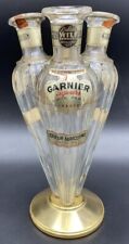 Vintage MCM Garnier Falcon Trio Liqueur Decanter Set France PreOwned picture