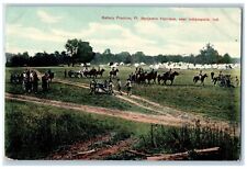 1908 Battery Practice Ft Benjamin Harrison near Indianapolis Indiana IN Postcard picture