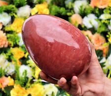 Large 170MM Natural Pink Bustamite Stone Spirit Aura Metaphysical Power Egg picture