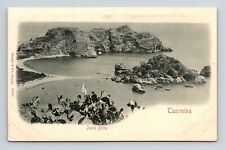 Isola Bella Taormina Antique Postcard UNP Unused UDB Cartolina Postale Italiana picture