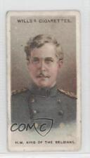 1917 Wills Allied Army Leaders Tobacco HM King of the Belgians #1 1m8 picture