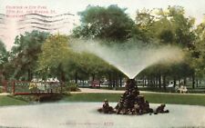 Postcard WI Milwaukee Fountain City Park 19th Ave & Mineral St Vintage PC G4954 picture