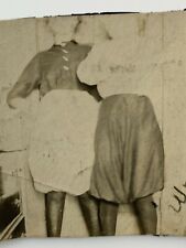 AfC) Found Photograph Victorian Women Showing Off Bloomers Out Of Frame Head picture