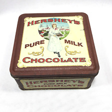 Vintage Hershey's 1992 Pure Milk Chocolate Tin Empty picture