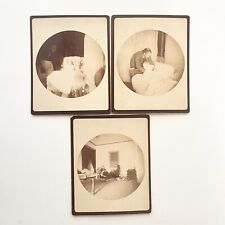 Kodak Circular Snapshot Antique Baby Family Photos Early Photography Late 1800s picture