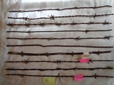 Antique Barbed Wire, 10 DIFFERENT PIECES, Excellent starter bundle #Bdl 74 picture