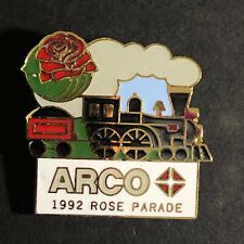 1992 ARCO Enameled lapel / Hat Pin - Rose Parade - Coal Locomotive picture