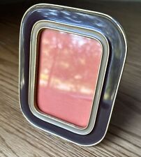 Art Deco Antique photo frame with easiel glass brass bakelite fill picture
