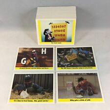 SESAME STREET CTW PBS SHOW Vintage Trading Card Set from 1992 JIM HENSON Muppets picture