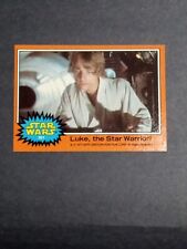 1977 TOPPS STAR WARS CARD #301 ORANGE SERIES Nice Example  picture