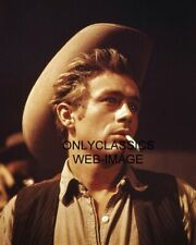 1956 JAMES DEAN COWBOY HAT SMOKING GIANT MOVIE 8X10 PHOTO WESTERN COOL TOUGH GUY picture