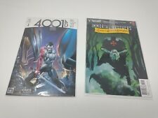 Valiant Comics 4001 AD #1 Lootcrate Exclusive & Immortal Brothers #1 Green knigh picture
