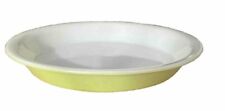 Vintage PYREX 9” Ovenware Pie Dish #909 Lime Green Milk Glass picture