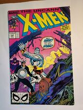 UNCANNY X-MEN 248; 1989 Marvel Comic; 1st Jim Lee on the X-Men.  Corner Damaged picture