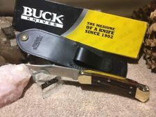 Buck Knife 110 - Vintage (2007) Standard With OEM Box and Sheath *New Old Stock* picture