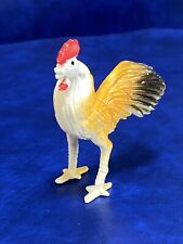 Vtg Plastic Colorful Rooster Chicken Poultry Farm Animal Figure picture