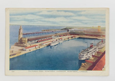 Victoria Pier Montreal Harbour Montreal Canada Postcard Posted 1949 picture