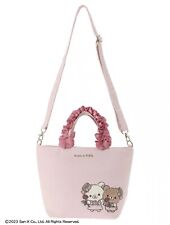 Maison de Fleur x rilakkuma Pink tote bag with removable shoulder strap picture