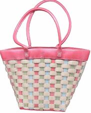 Longaberger TO GO Woven Basket Purse Tote Handbag 2008 Easter Mothers Day picture