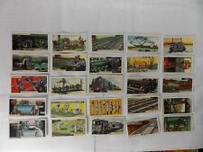 Churchman Cigarette Cards Railway Working 2nd Series 1927 Complete Set 25 picture