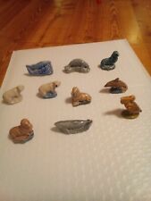 Vintage Wade Red Rose Tea Figurines Whimsies Mixed lot of 10 Sea Animals picture