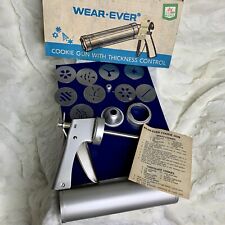 VINTAGE Wear-Ever Cookie Gun & Pastry Decorator USA 1980's S&H Stamps INCOMPLETE picture