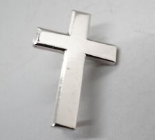WWII - Korean War Sterling Army Christian Chaplain Cross Insignia Pin by Balfour picture
