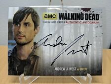 Cryptozoic The Walking Dead Season 4 Autograph - AJW2 Andrew J West as Gareth picture