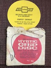 Vintage Courtesy Chevrolet Phoenix Az Rubber Mystic Grip Disc picture