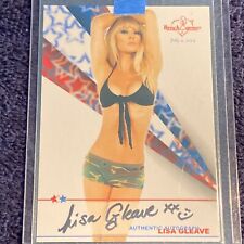 Sexy Benchwarmer Model Lisa Gleave Signed L@@K   picture