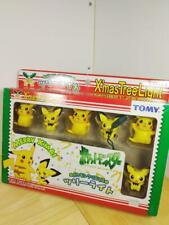 TOMY Pokemon Christmas Tree Light Pikachu Picchu Yellow Ornament Nintendo Japan picture
