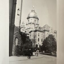 VINTAGE PHOTO University of Notre Dame South Bend Indiana 1940s Snapshot picture
