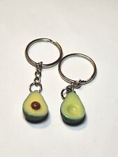 Avocado Friendship Keychains (Set Of 1 Pair) Cute Avocado Keychains picture