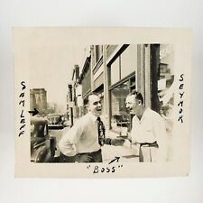 Chicago Car Parts Store Photo 1940s Paramount Auto Supply Worker Snapshot C2807 picture