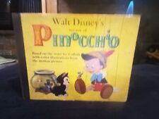 Walt Disney's Version Of Pinocchio Hardcover Jan. 1939 picture
