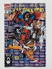 New Mutants #100 (1991) Signed copy, no COA VF+ range picture