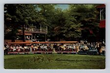 Akron OH-Ohio, Silver Lake, Miniature Railways, Antique Vintage Postcard picture
