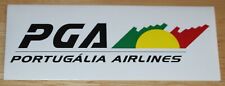 PGA Portugalia Airlines (Portugal) Airline Sticker picture