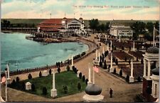 Postcard The White City showing Ball Room and Lake in Denver, Colorado~2047 picture