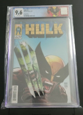 The Hulk 13 Mcniven Classic Homage Variant High Grade 2023 CGC 9.6 custom label picture