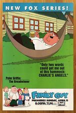 1999 Family Guy Vintage Print Ad/Poster Peter Griffin TV Series Promo Art 90s picture