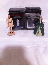 VINTAGE GONE WITH THE WIND 2PC LOT ORNAMENTS BRETT & SCARLETT BY GROSSMAN picture